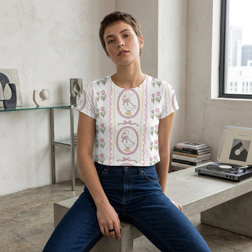 AOP Crop Top